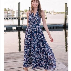 NEW Gal Meets Glam halter dress, Sz 2P